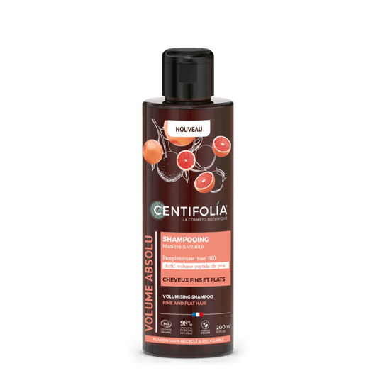 UUTTA! Centifolia Greippi - tuuheuttava shampoo, ohuet ja latistuneet hiukset, 200 ml - 4Organic Store (Luomukaista)