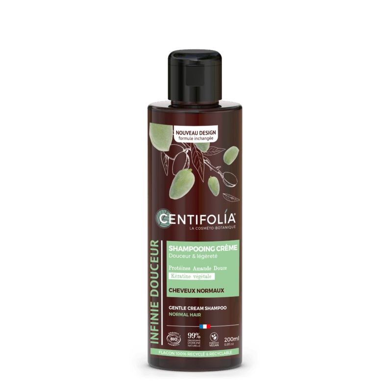 UUTTA! Centifolia Manteli - Kosteuttava shampoo kaikille hiustyypeille, 200 ml - 4Organic Store (Luomukaista)