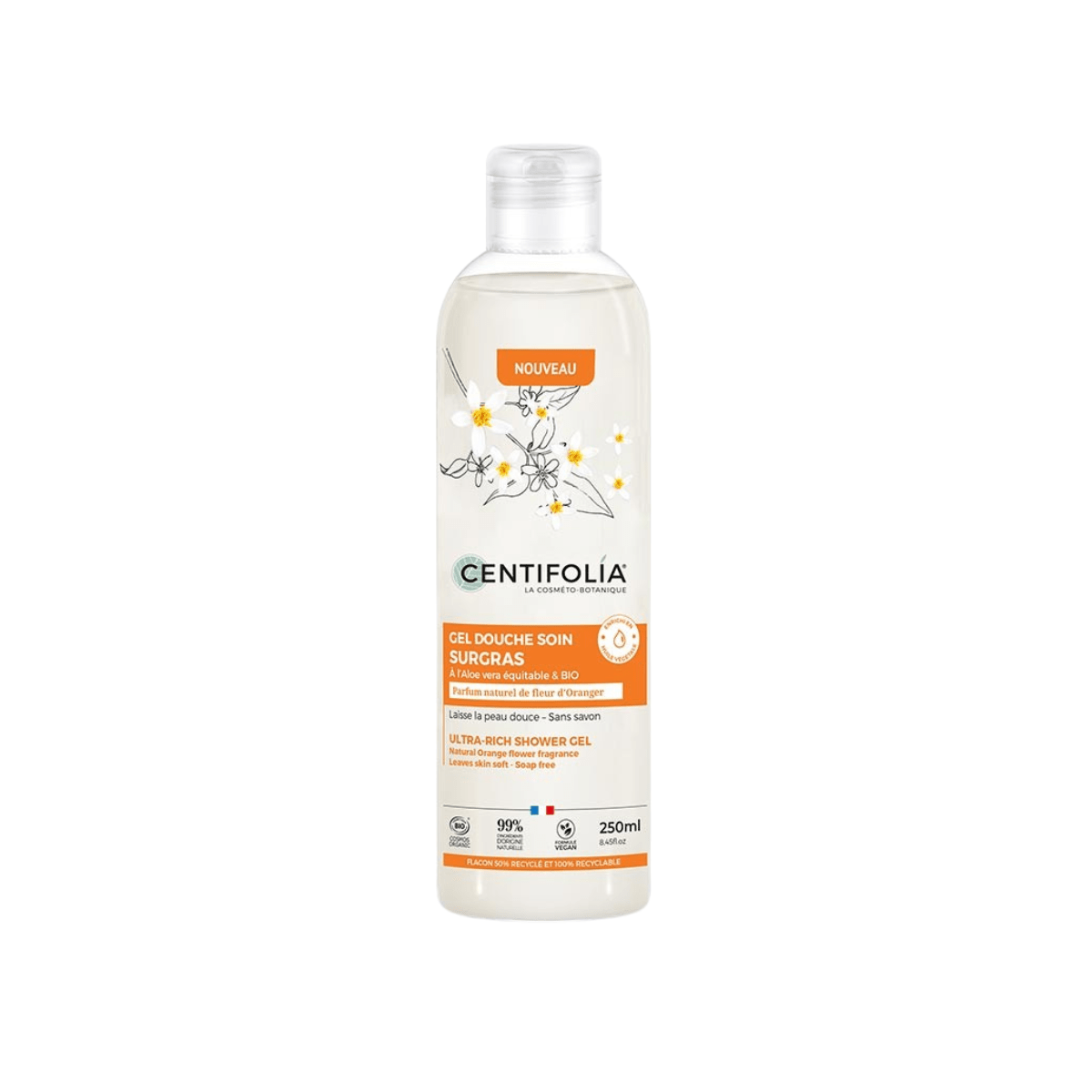 UUTTA! Centifolia Ultra - Rich Shower Gel - Exotic Fruit, suihkugeeli 250 ml - 4Organic Store (Luomukaista)