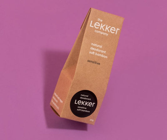 UUTTA! Lekker Go Gentle Deo Cream - Soft Bamboo soodaton voidemainen deodorantti, 30g - 4Organic Store (Luomukaista)