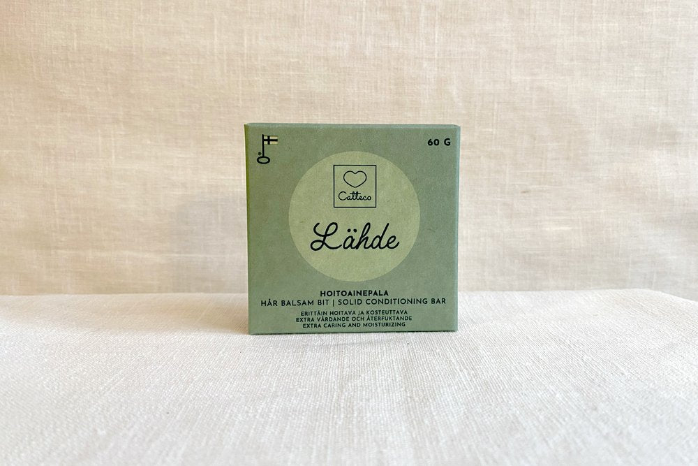 UUTUUS! Catteco Lähde hoitoainepala, 60g - 4Organic Store (Luomukaista)