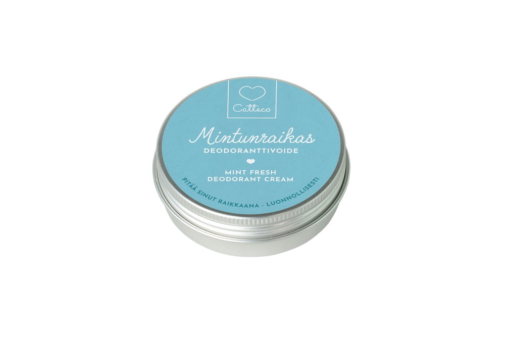 UUTUUS! Catteco Mintunraikas Deodoranttivoide - 4Organic Store (Luomukaista)