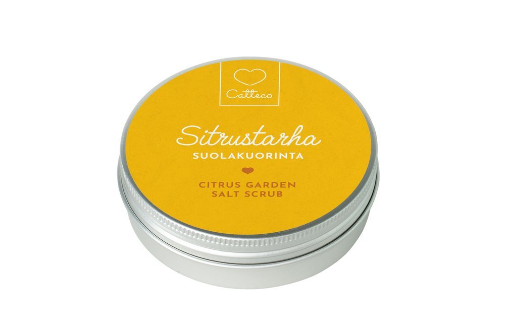 UUTUUS! Catteco Suolakuorinta Sitrustarha 150g - 4Organic Store (Luomukaista)