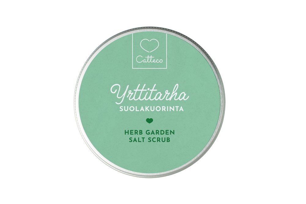 UUTUUS! Catteco Suolakuorinta Yrttitarha 150g - 4Organic Store (Luomukaista)