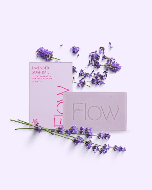 UUTUUS! Flow Cosmetics Lavender palasaippua - 4Organic Store (Luomukaista)
