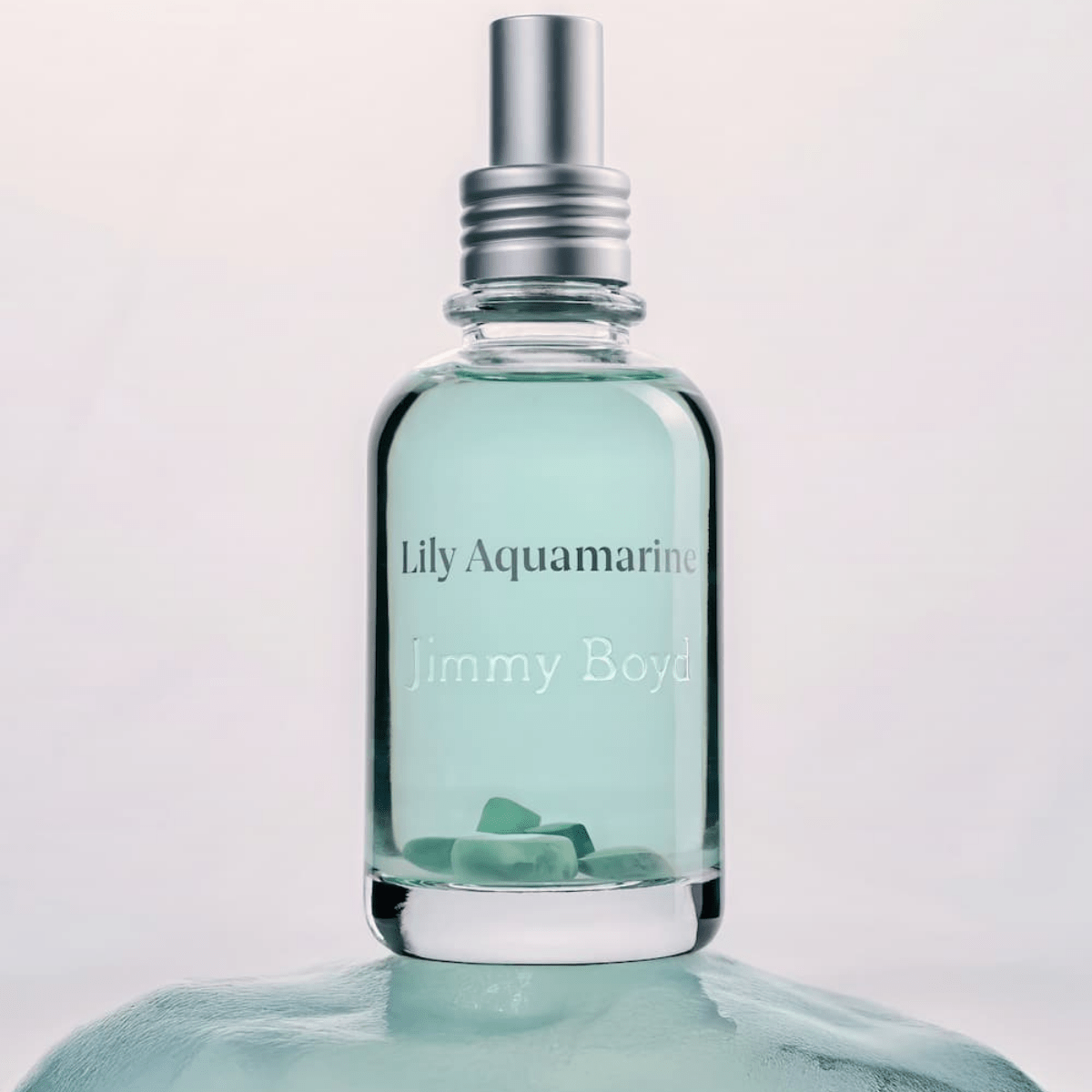 UUTUUS! Jimmy Boyd Crystal Energy Parfum - Lily Aquamarine, 100ml - 4Organic Store (Luomukaista)