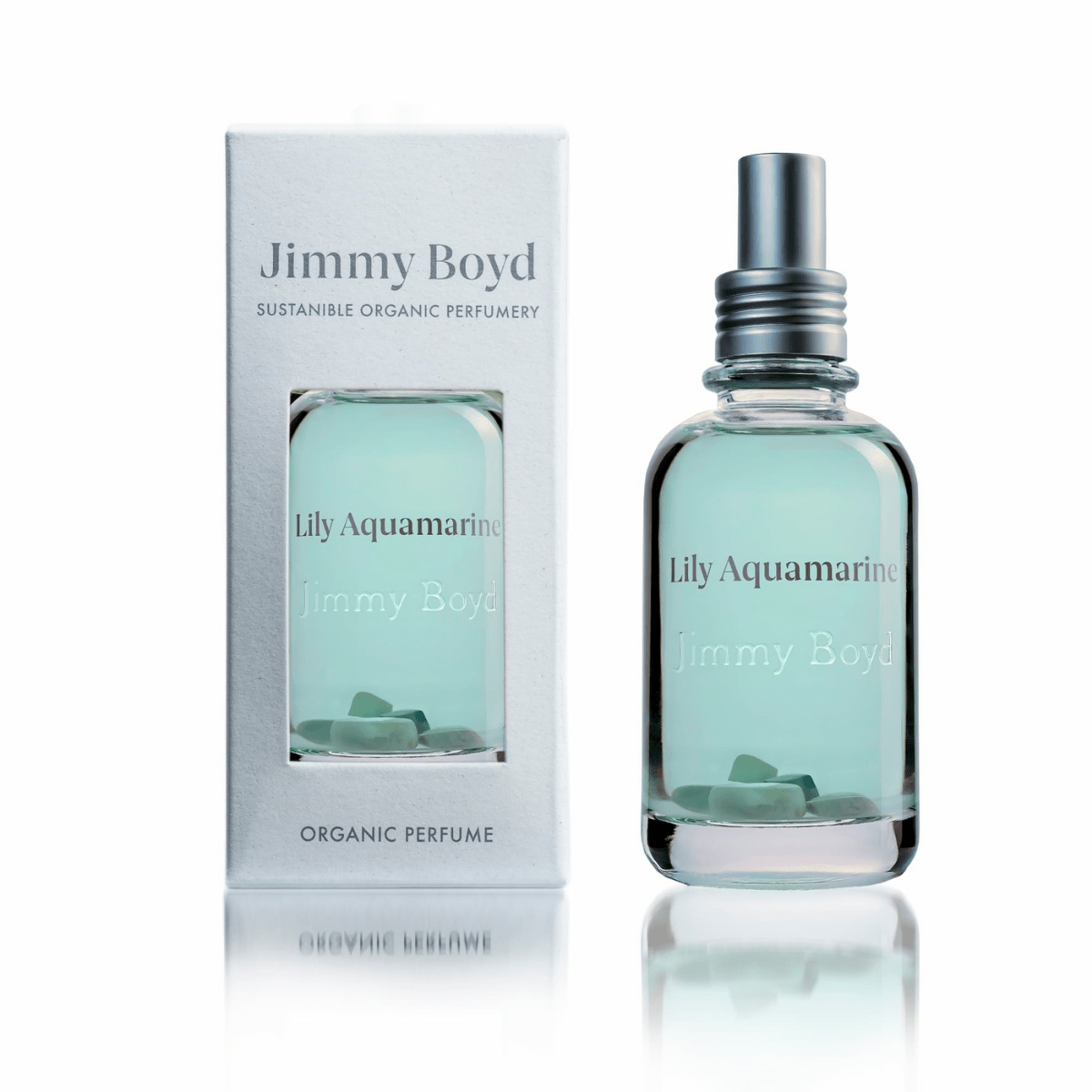 UUTUUS! Jimmy Boyd Crystal Energy Parfum - Lily Aquamarine, 100ml - 4Organic Store (Luomukaista)