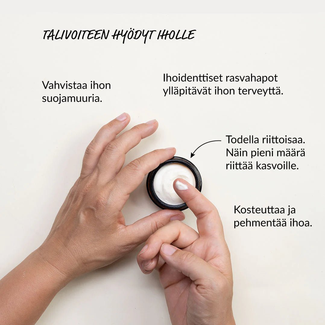 UUTUUS! Kolme Cosmetics Mummeli talivoide, hajusteeton 50ml - 4Organic Store (Luomukaista)