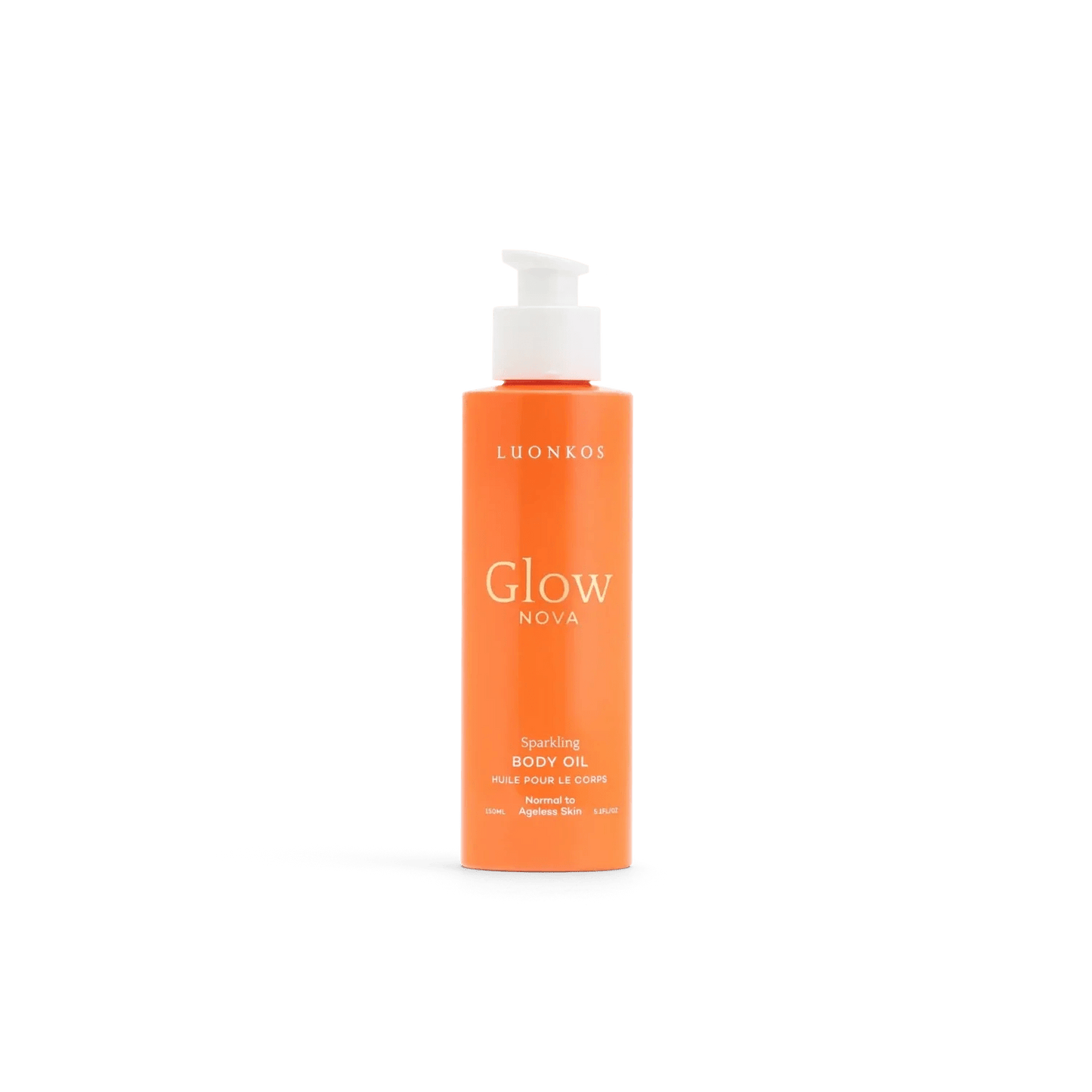 UUTUUS! Luonkos Glow vartaloöljy ylellisellä hehkulla, 150 ml - 4Organic Store (Luomukaista)