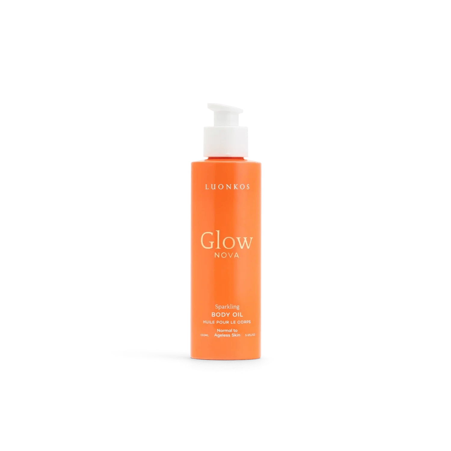 UUTUUS! Luonkos Glow vartaloöljy ylellisellä hehkulla, 150 ml - 4Organic Store (Luomukaista)