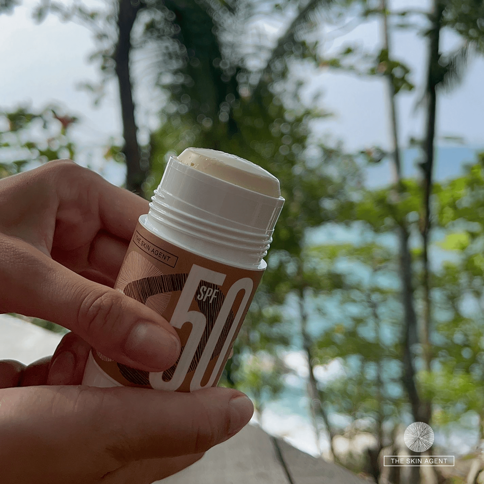 UUTUUS! The Skin Agent UV Protection SPF 50 aurinkosuojapuikko - 4Organic Store (Luomukaista)