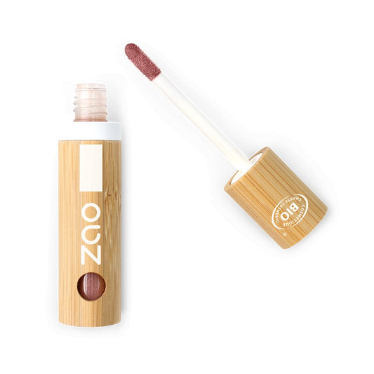 Zao Make-Up Lip Gloss huulikiilto 015 Glam Brown - 4Organic Store (Luomukaista)
