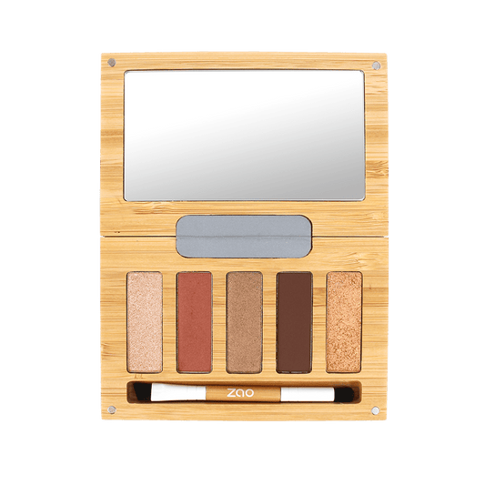 Zao Make - up Palette Spicy Chic, luomiväripaletti - 4Organic Store (Luomukaista)