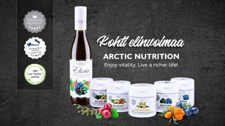 Arctic Nutrition Arctic Sun - vahva D-vitamiini 50 µg ja tyrnimarja - 4Organic Store
