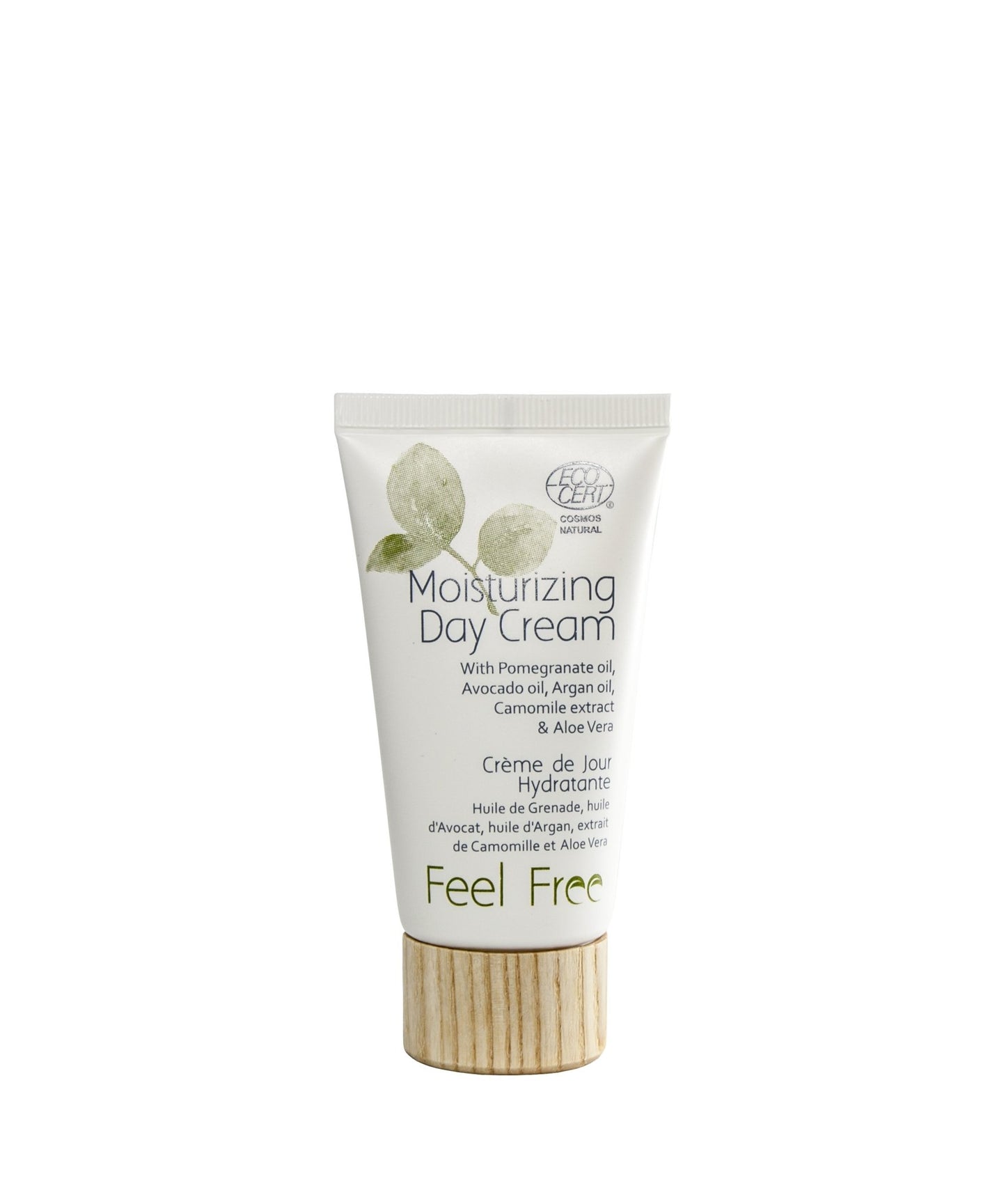 Feel Free Moisturizing Day Cream - elastisuutta lisäävä kasvovoide, 50ml - 4Organic Store