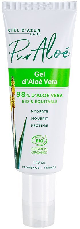 Pur Aloe Aloe vera geeli iholle, 125ml - 4Organic Store (Luomukaista)