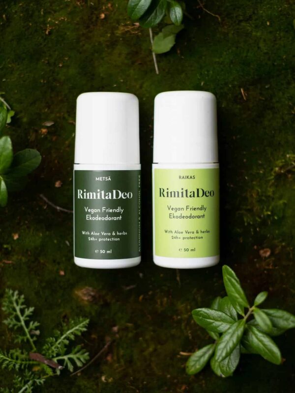 Rimita Green RimitaDeo Raikas alumiiniton deodorantti 50 ml - 4Organic Store (Luomukaista)