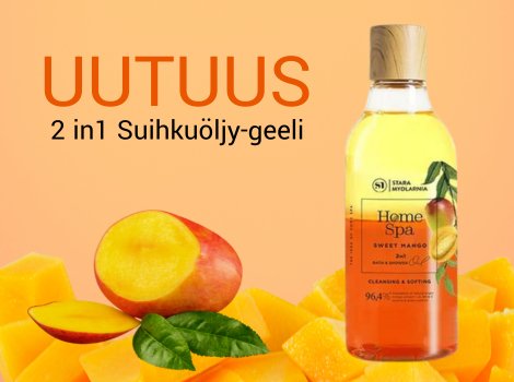 Stara Mydlarnia 2in1 Shower Oil & Gel -Sweet Mango, 250ml - 4Organic Store (Luomukaista)