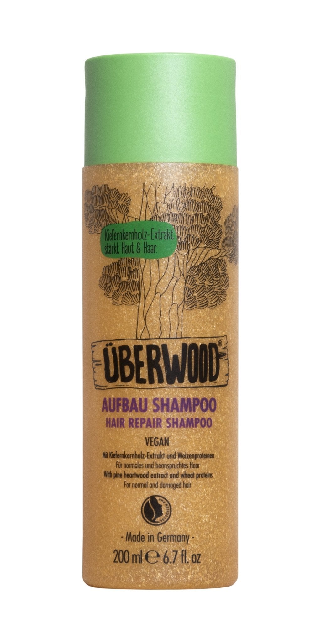 ÜBERWOOD Repair Shampoo - Hiuksia korjaava - 4organic Store
