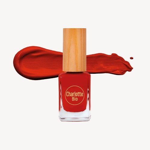 UUTUUS! Charlotte Bio Kynsilakka 05, Rouge Parfait, 10 ml - 4Organic Store (Luomukaista)