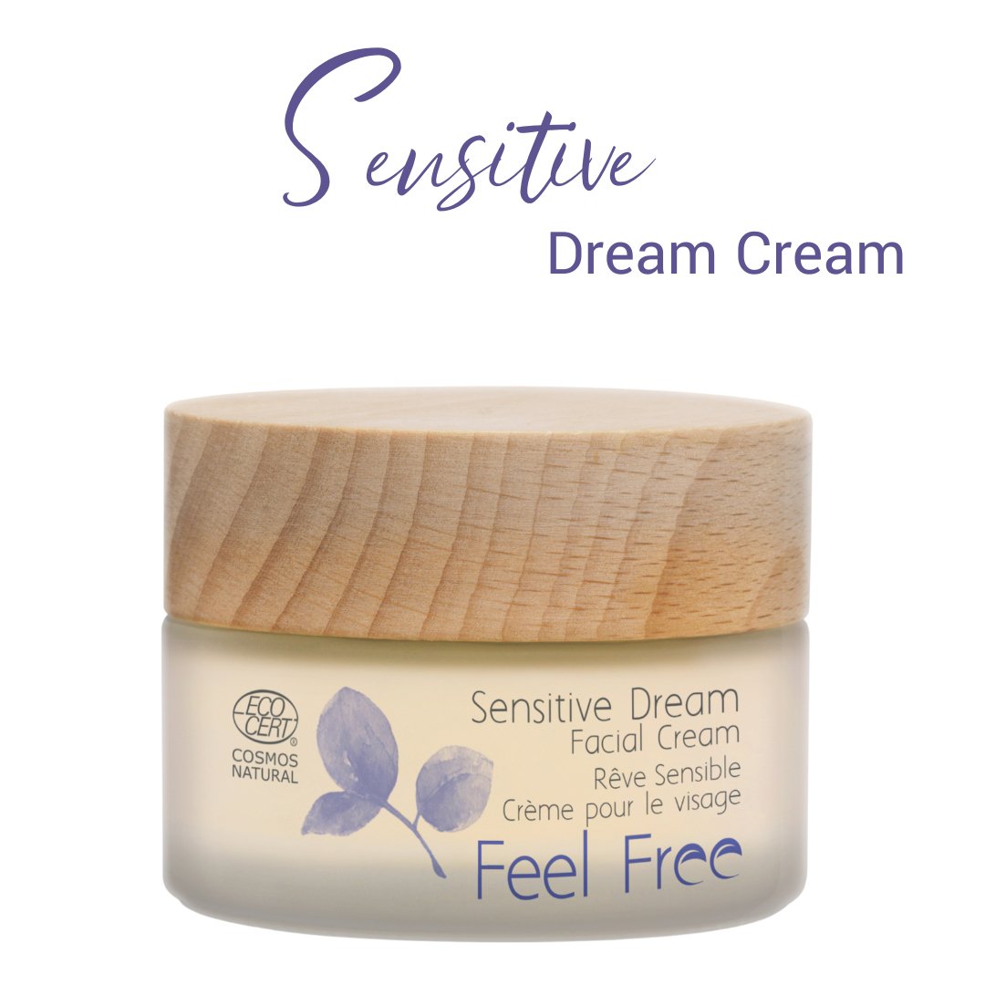 UUTUUS! Feel Free Sensitive Dream Cream - ihovoide, 50ml - 4Organic Store (Luomukaista)