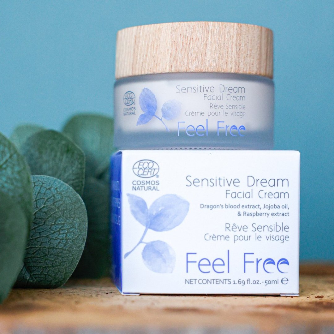 UUTUUS! Feel Free Sensitive Dream Cream - ihovoide, 50ml - 4Organic Store (Luomukaista)