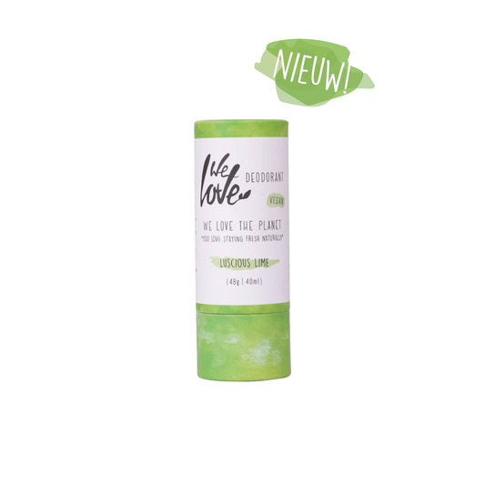 We Love The Planet Luscious Lime - deodorantti stick 48g - 4Organic Store