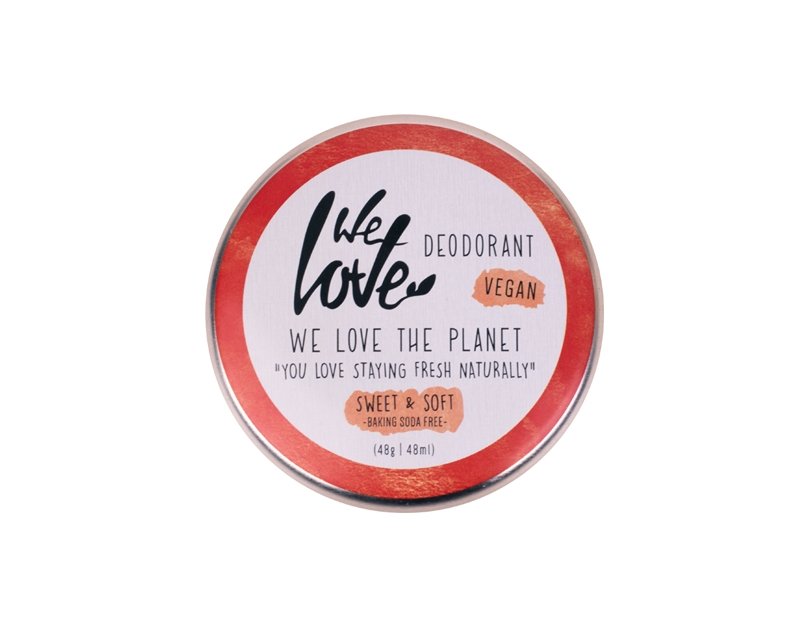 We Love The Planet Sweet & Soft - voidemainen deodorantti - 4Organic Store